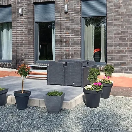 Moderne Ferienwohnung Direkt Am Kanal / Neubau Emden Exterior foto